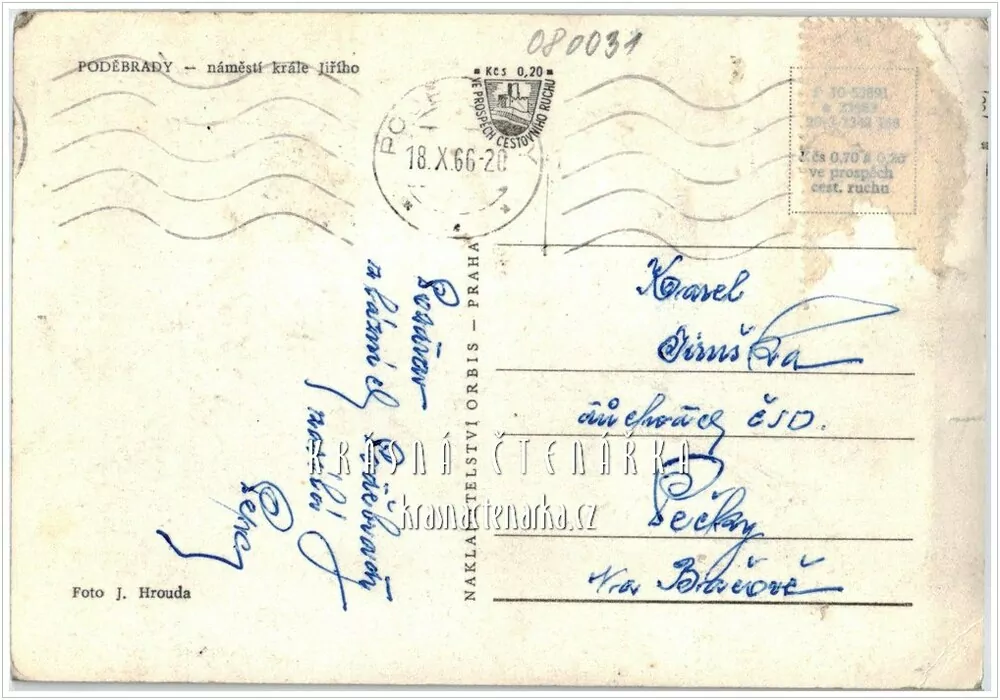 PODĚBRADY, Jiřího náměstí