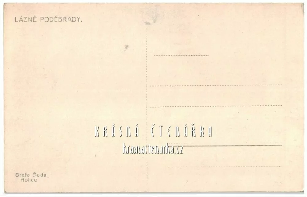 PODĚBRADY, Léčebný ústav Libenský