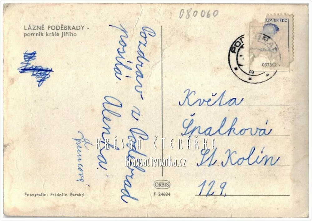 PODĚBRADY, Jezdecká socha krále Jiřího