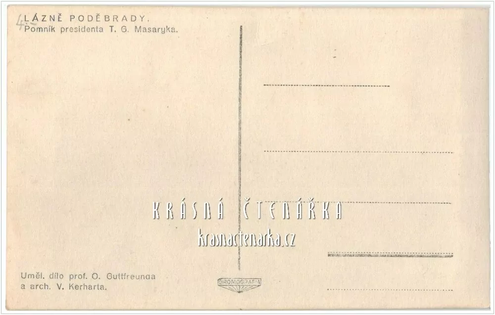 PODĚBRADY, Pomník T. G. Masaryka