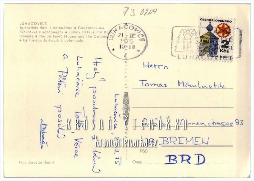 LUHAČOVICE, Jurkovičův dům