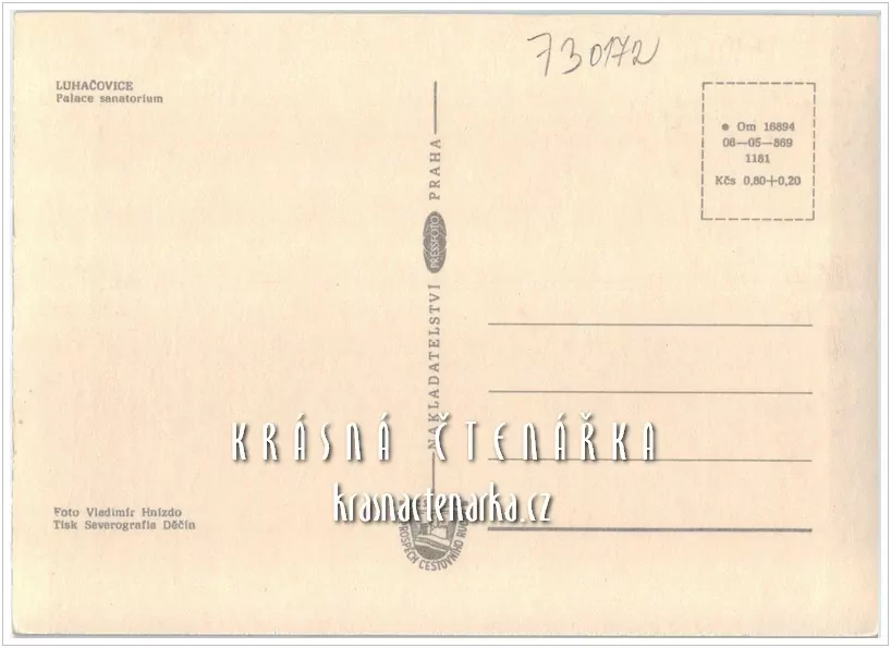 LUHAČOVICE, Palace sanatorium