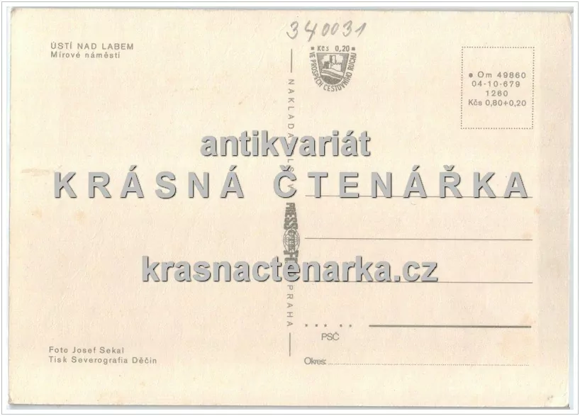 ÚSTÍ NAD LABEM,  Mírové náměstí