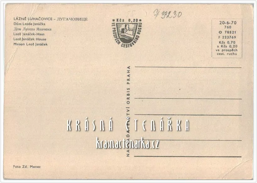 LUHAČOVICE, Dům Leoše Janáčka