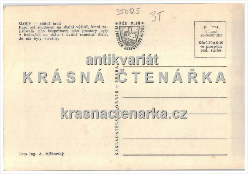 Skalní hrad SLOUP V ČECHÁCH