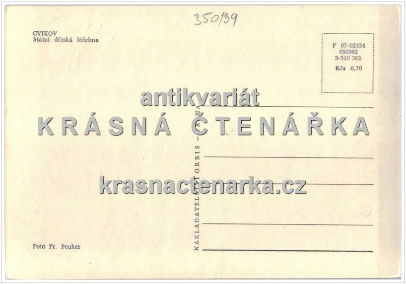 CVIKOV, Dětská plicní léčebna Martinovo údolí