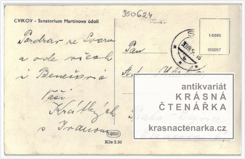 CVIKOV, Dětská plicní léčebna Martinovo údolí