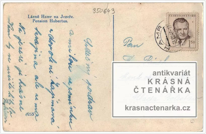 HAMR NA JEZEŘE, Pension Hubertus