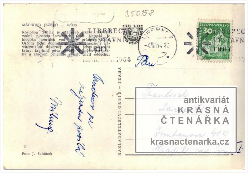 MÁCHOVO JEZERO a motorový člun Máj