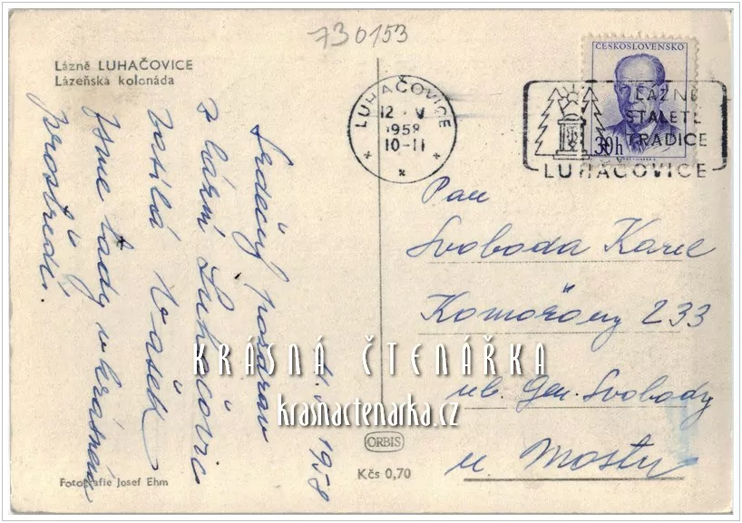 LUHAČOVICE, Lázeňská kolonáda