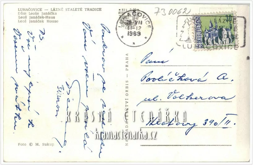 LUHAČOVICE, Dům Leoše Janáčka