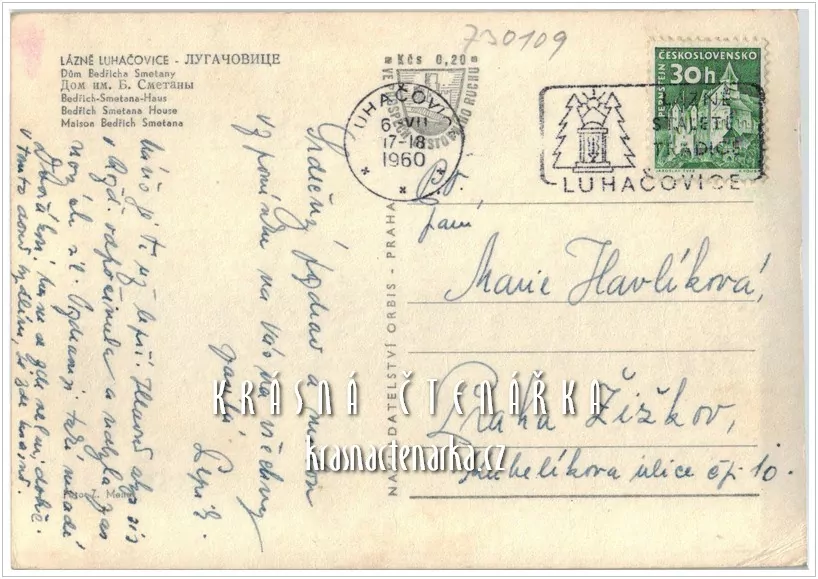 LUHAČOVICE, Dům Bedřicha Smetany