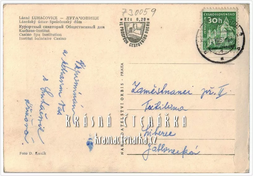 LUHAČOVICE, Lázeňský ústav Společenský dům