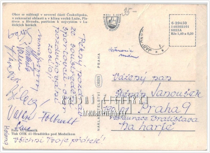 SVĚTLÁ POD LUŽÍ - KROMPACH - MAŘENICE