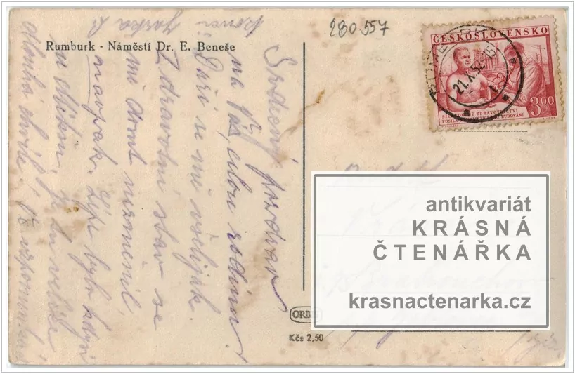 RUMBURK, Náměstí, nyní Lužické nám.