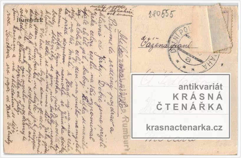 RUMBURK, Náměstí, nyní Lužické nám.