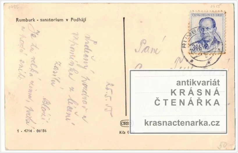 RUMBURK, Sanatorium, nyní nemocnice Podhájí