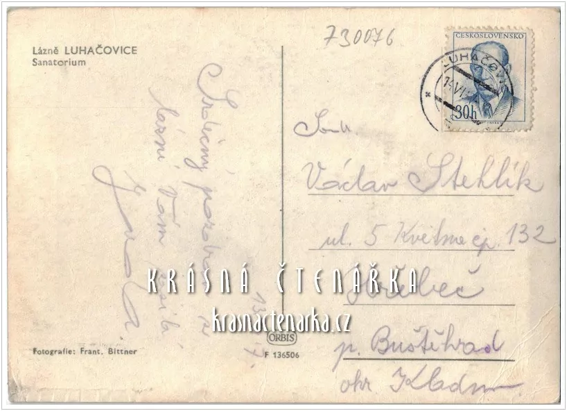 LUHAČOVICE, Palace sanatorium