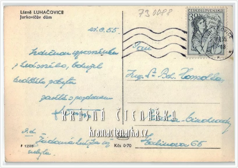 LUHAČOVICE, Jurkovičův dům