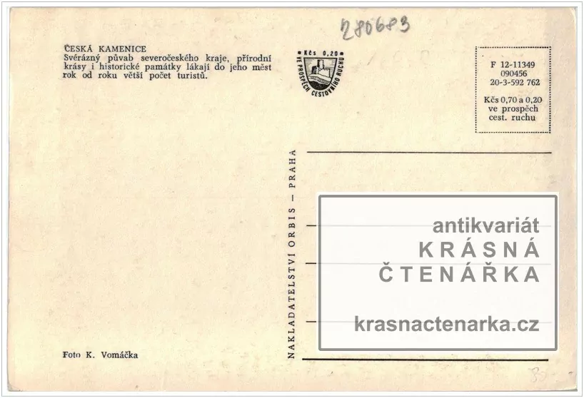 ČESKÁ KAMENICE, Náměstí Míru a hotel Slavie