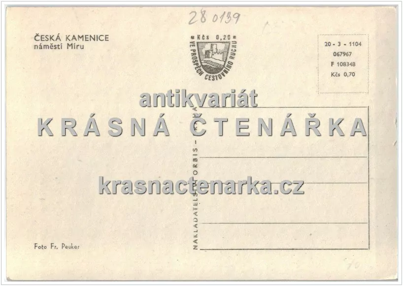 ČESKÁ KAMENICE, Náměstí Míru
