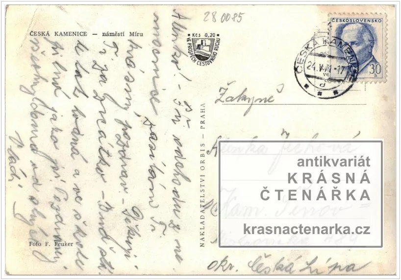 ČESKÁ KAMENICE, Náměstí Míru