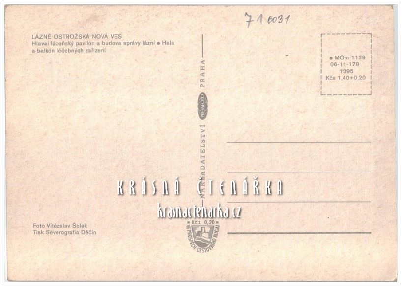 OSTROŽSKÁ NOVÁ VES, Lázeňský pavilon