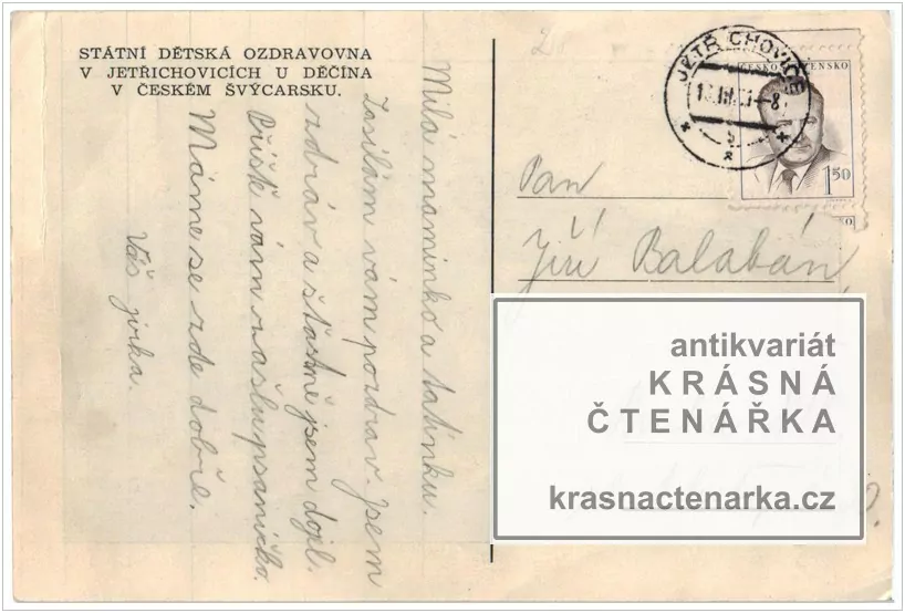 JETŘICHOVICE, Dětská ozdravovna