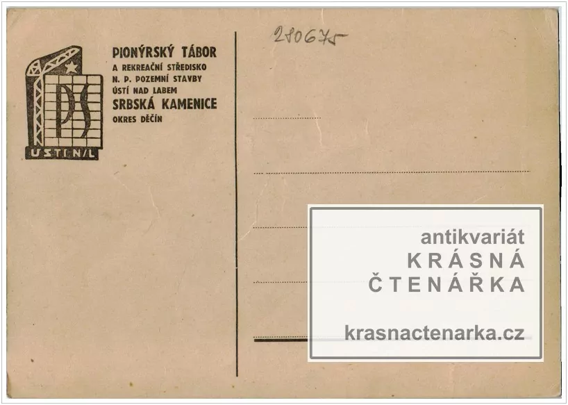 SRBSKÁ KAMENICE, Pionýrský tábor