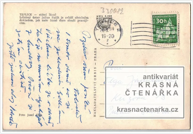 TEPLICE, Lázeňský dům Julius Fučík, nyní Beethoven
