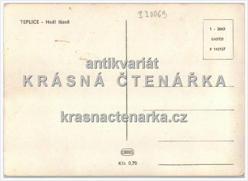 TEPLICE, Hadí lázně