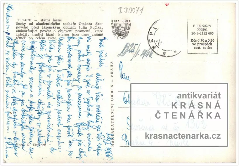 TEPLICE, Fontána Otakara Skopového