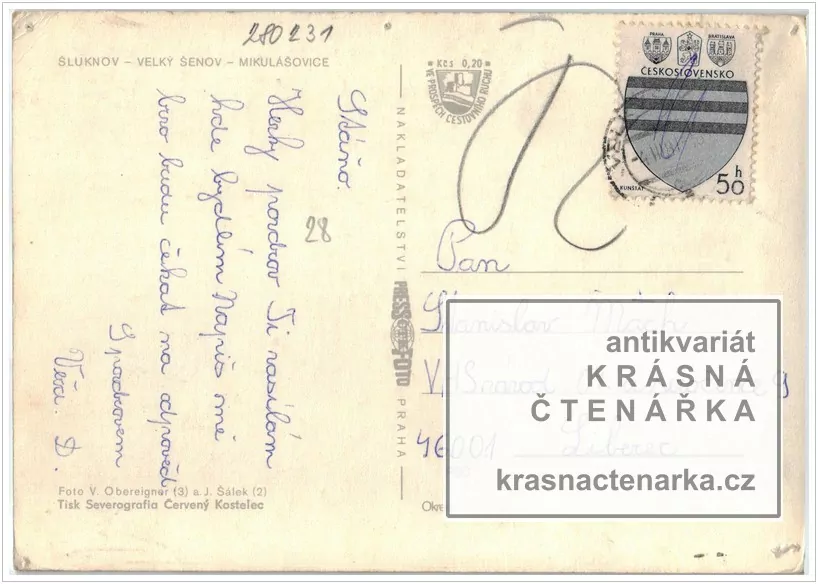 ŠLUKNOV - VELKÝ ŠENOV - MIKULÁŠOVICE