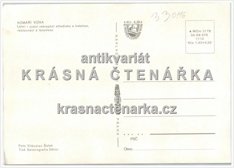 KOMÁŘÍ VÍŽKA a také Komáří Hůrka