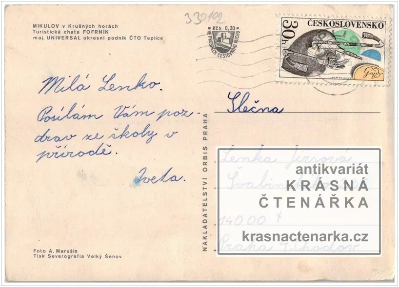 MIKULOV v Krušných horách, Chata Fofrník