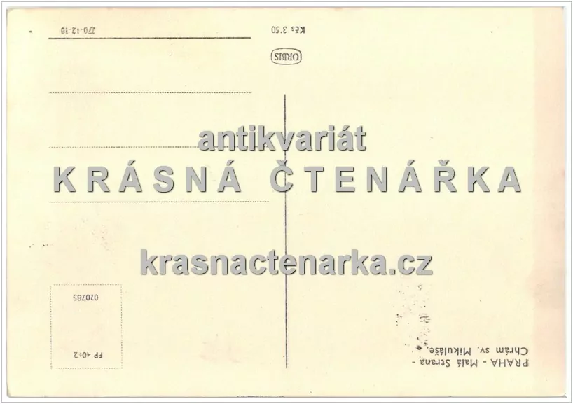 PRAHA, Malá strana od zahrad pod Pražským hradem