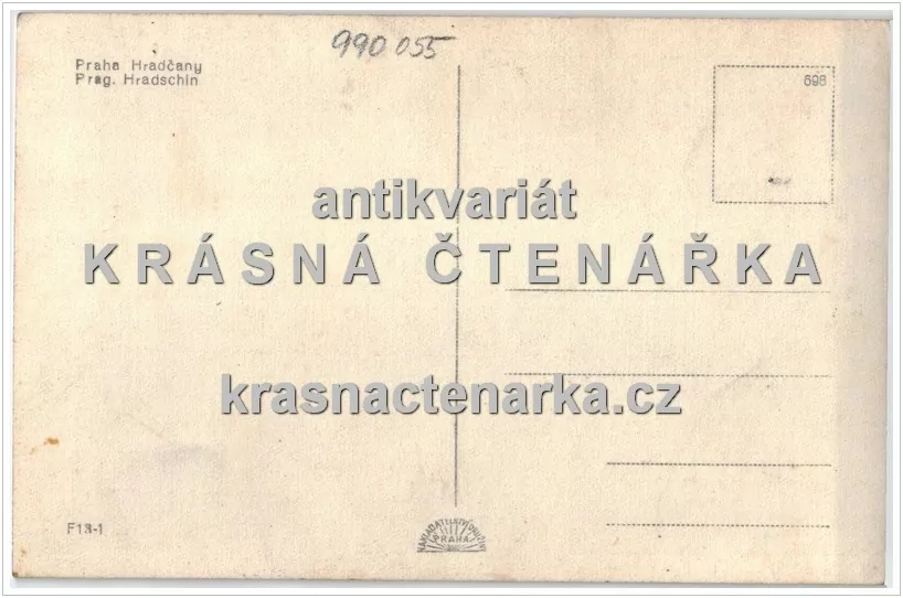 PRAHA, Hradčany v noci