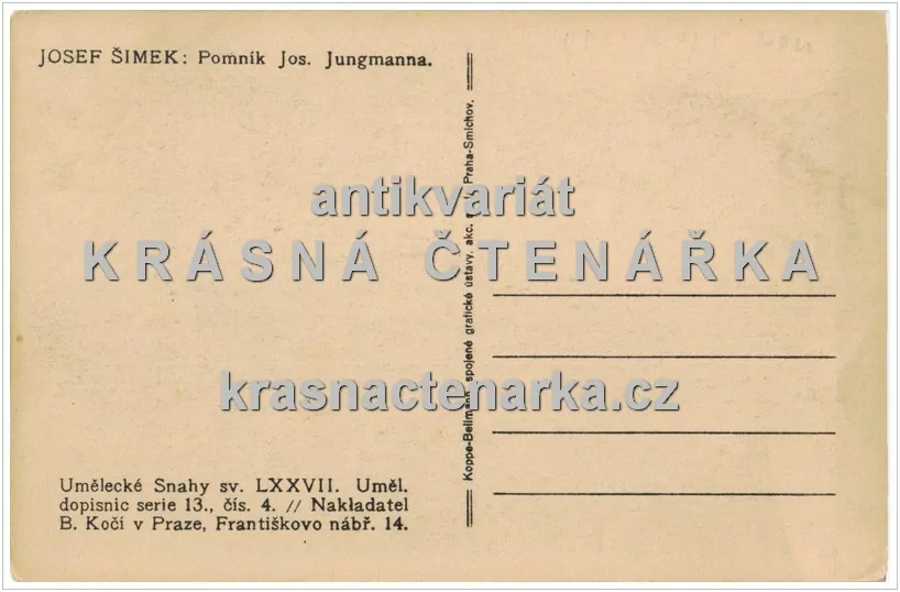 PRAHA, Pomník Josefa Jungmanna