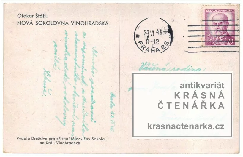 PRAHA, Nová sokolovna vinohradská