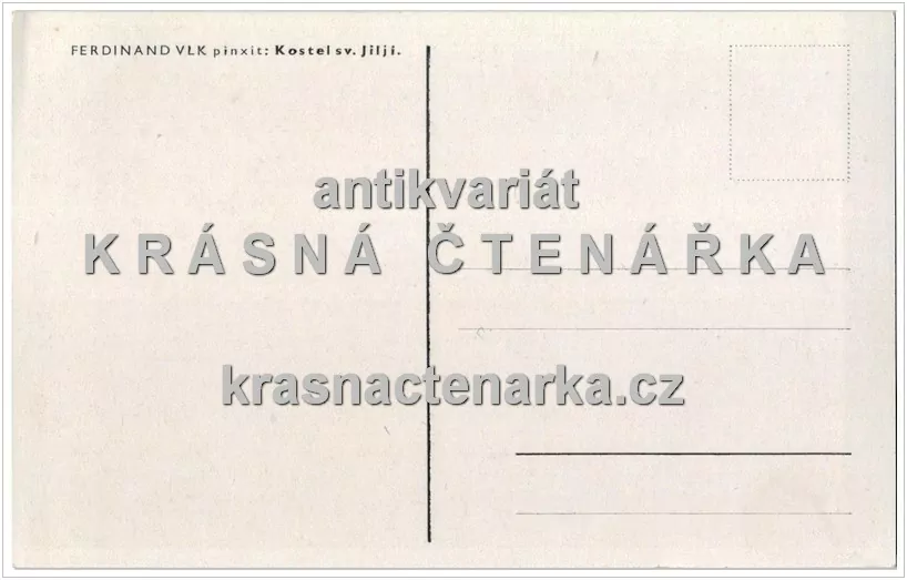 PRAHA, Kostel sv. Jiljí (il. Ferdinand Vlk)