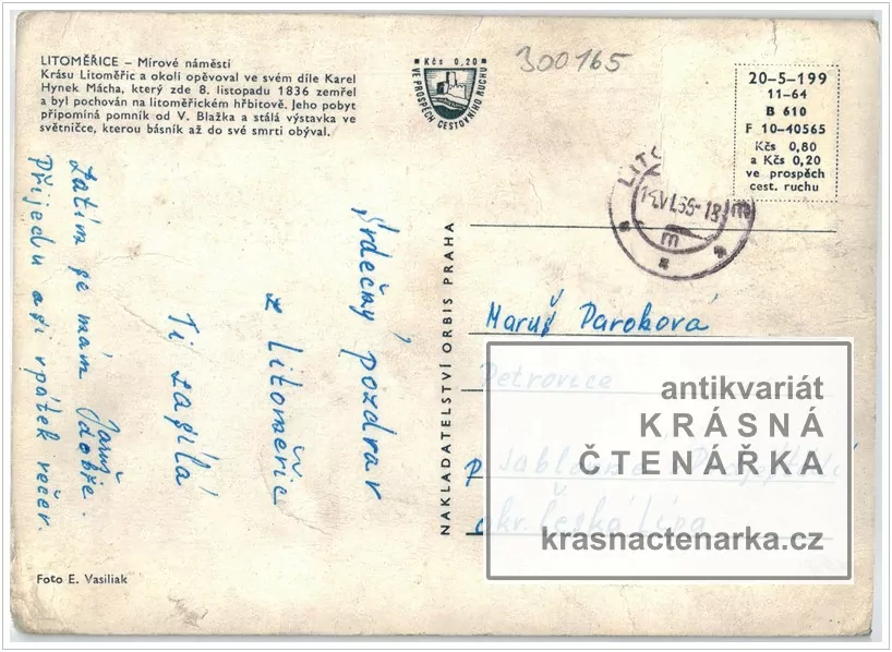 LITOMĚŘICE, Mírové náměstí