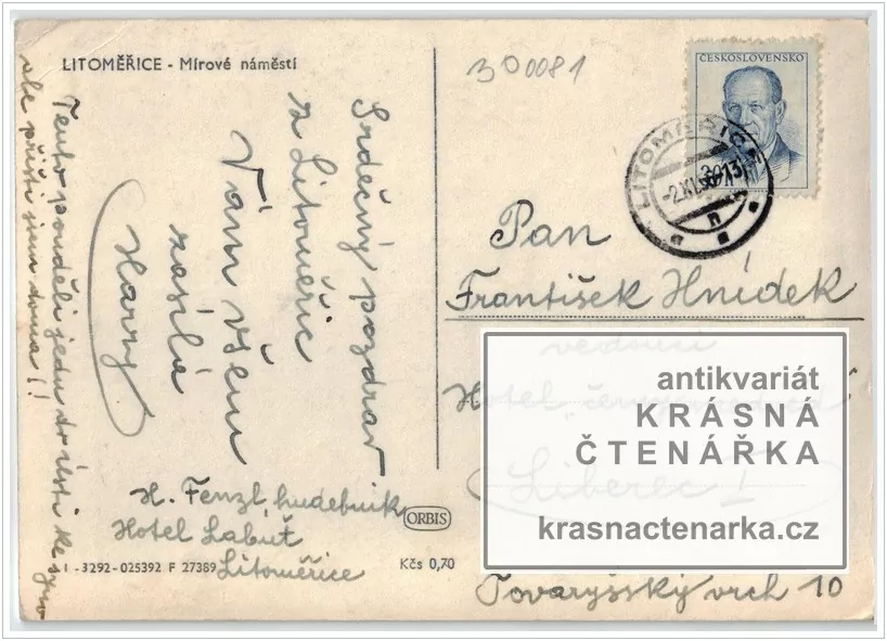 LITOMĚŘICE, Mírové náměstí