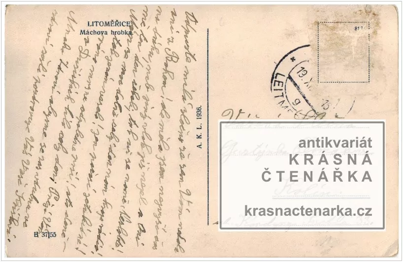 LITOMĚŘICE, Máchova hrobka