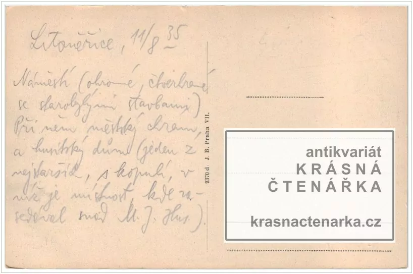 LITOMĚŘICE, Náměstí