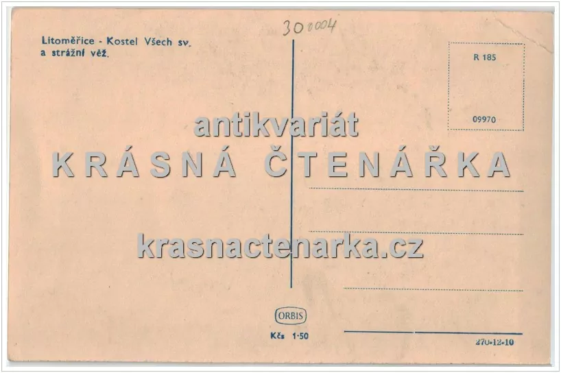 LITOMĚŘICE, Náměstí, nyní Mírové náměstí a Dlouhá ulice