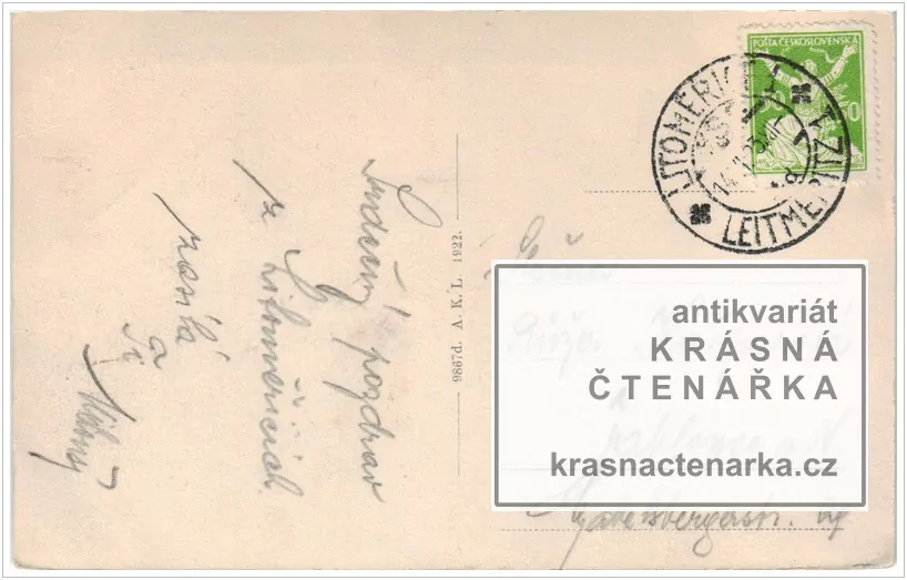 LITOMĚŘICE, Náměstí, nyní Mírové náměstí a Dlouhá ulice