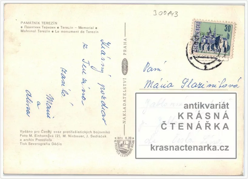 TEREZÍN, Malá pevnost a památník Terezín