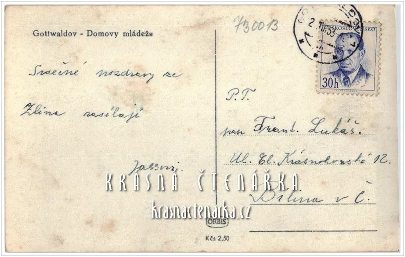 ZLÍN, dříve Gottwaldov, Domovy mládeže