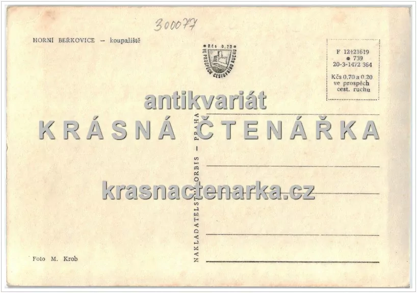 HORNÍ BEŘKOVICE, Koupaliště