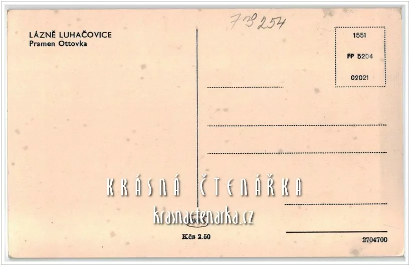 LUHAČOVICE, Pramen Ottovka